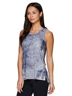 Active Women's Athletic Yoga Everyday Ultra Soft Relaxed High/Low Tank Top