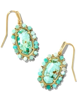 Beaded Lee Drop Earrings