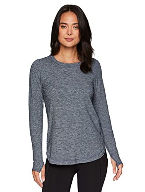 RBX Active Women's Fashion Athletic Yoga Long Sleeve Super Soft T-Shirt