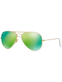 Polarized Sunglasses , RB3025 AVIATOR MIRROR