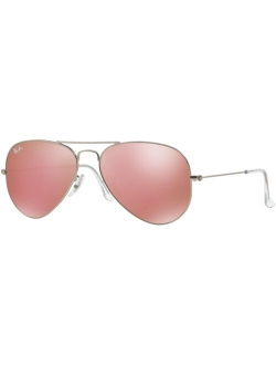 Sunglasses, RB3025 AVIATOR MIRROR