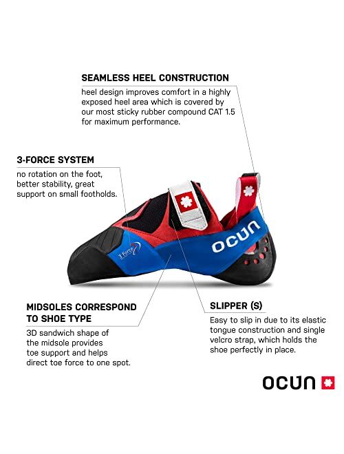 Ocun Nitro Bouldering Shoe | Rock Climbing Shoe