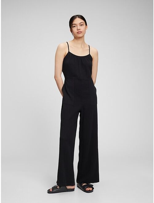 GAP Crinkle Gauze Jumpsuit