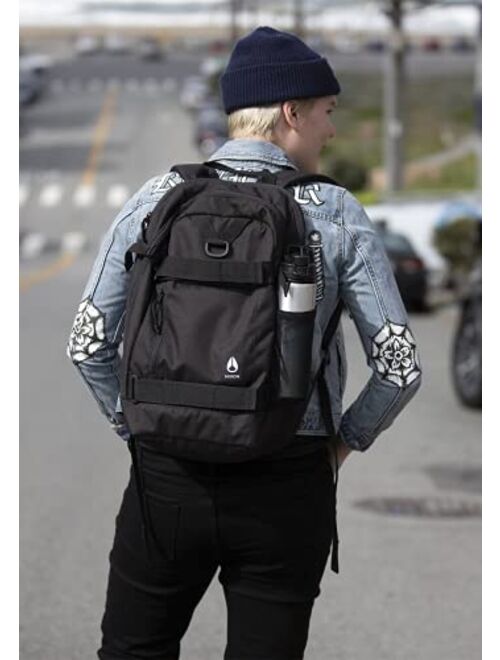 NIXON Gamma Backpack - Navy / Multi - Made with REPREVE® Our Ocean™ and REPREVE® recycled plastics.