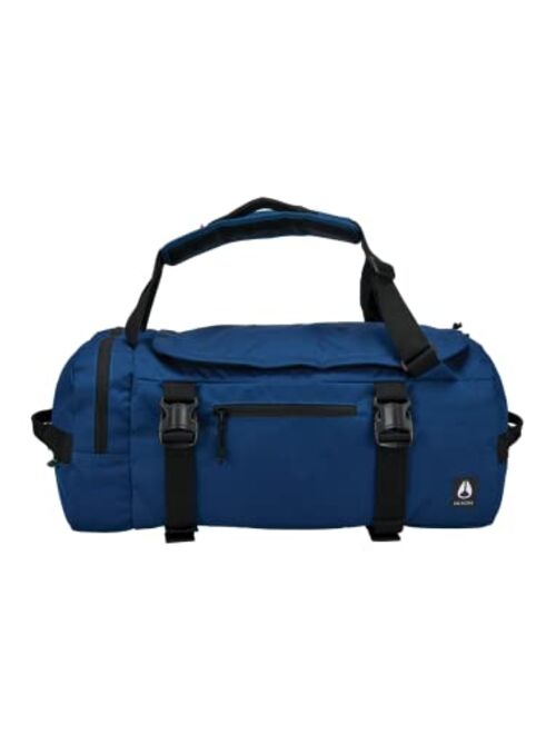 NIXON Escape 45L Duffel Bag - Black - Made with REPREVE® Our Ocean™ and REPREVE® recycled plastics.