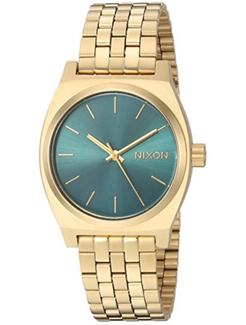 Nixon Medium Time Teller A1130. 100m Water Resistant Women’s Watch (31 mm Stainless Steel Watch Face)