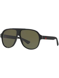 Aviator Sunglasses, GG0009S