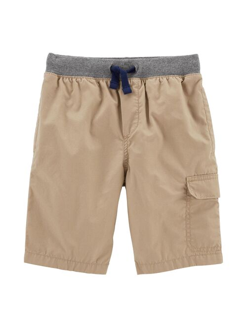 Boys 4-14 Carter's Pull-On Poplin Shorts