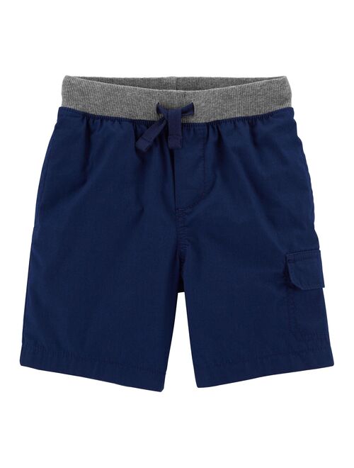 Boys 4-14 Carter's Pull-On Poplin Shorts