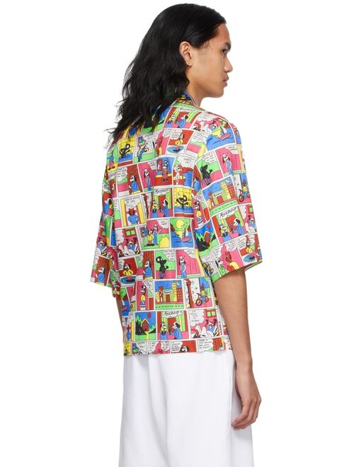 Moschino Multicolor Comics Shirt