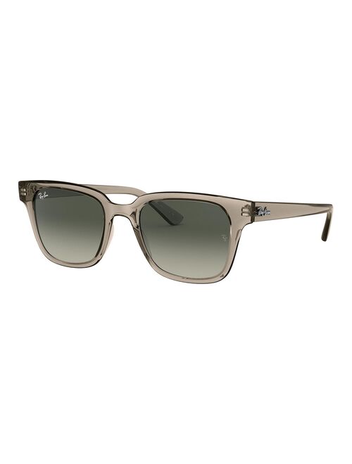 Unisex Ray-Ban RB4323 Transparent 51mm Square Sunglasses