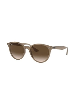 RB4305 53mm Round Sunglasses