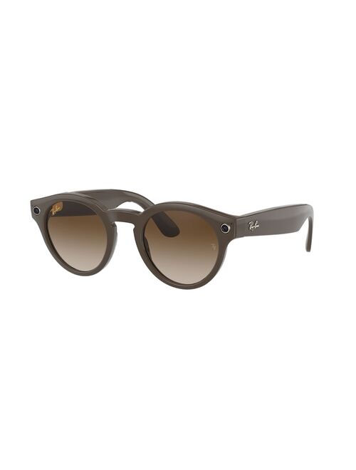 Ray-Ban RW400348 Round 48mm Smart Glasses with Ray-Ban Stories