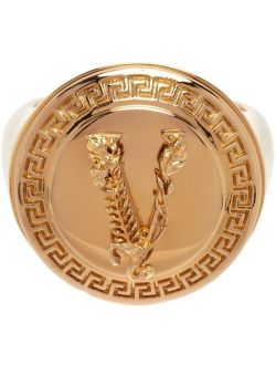 Gold Virtus Ring