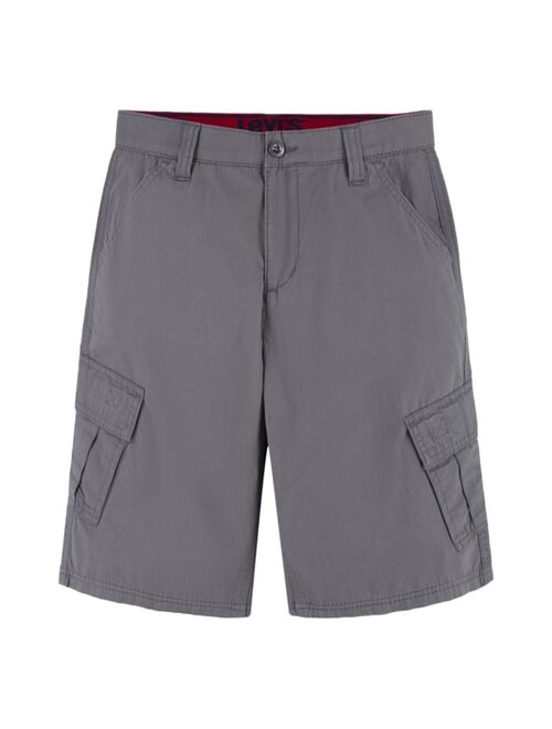 Levi's Big Boys Cotton Solid Cargo Shorts