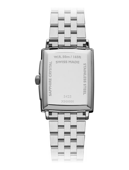 Raymond Weil Men's Swiss Toccata Stainless Steel Bracelet Watch 29x37mm