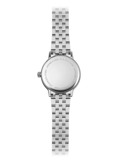 Raymond Weil Women's Swiss Toccata Diamond-Accent Stainless Steel Bracelet Watch 29mm