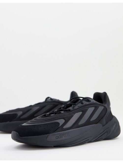 adidas Originals Ozelia sneakers in triple black