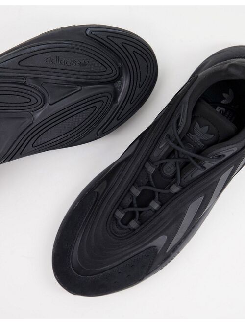 adidas Originals Ozelia sneakers in triple black