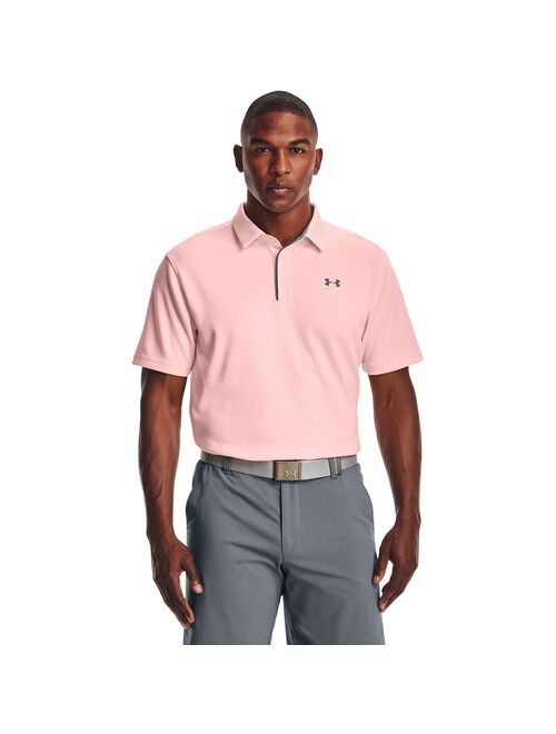 Men's Under Armour Tech Moisture Wicking Polo T-Shirt