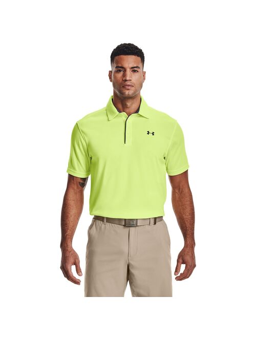 Men's Under Armour Tech Moisture Wicking Polo T-Shirt