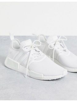 NMD_R1 sneakers in triple white