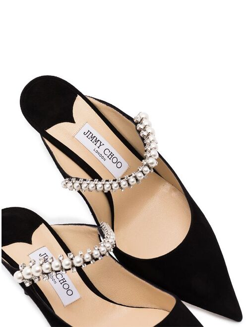 Jimmy Choo Bing 65 embellished mules