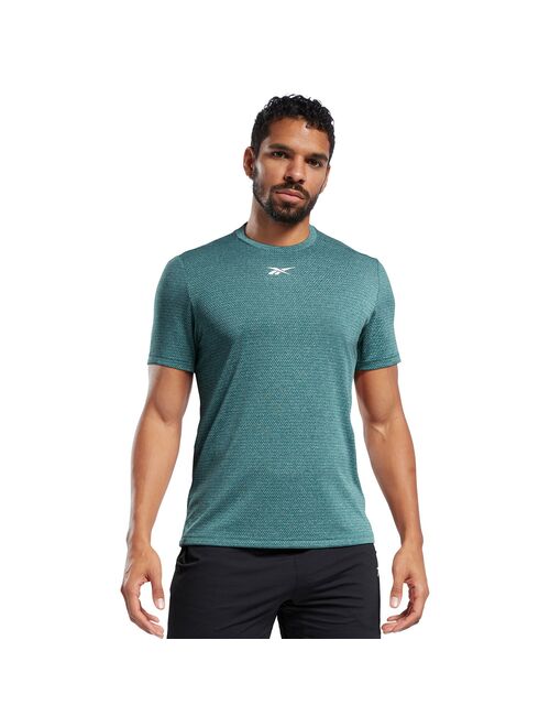 Men's Reebok Workout Ready Melange Moisture Wicking Tee