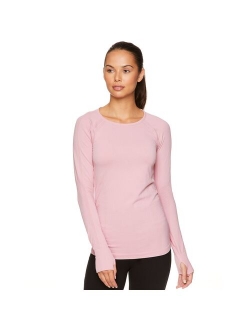 Women's Gaiam Warrior Moisture Wicking Seamless Scoopneck Tee