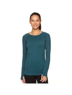 Women's Gaiam Warrior Moisture Wicking Seamless Scoopneck Tee