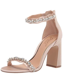 Jewel Badgley Mischka Women's Ornamented Sandal Heeled