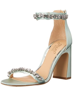 Jewel Badgley Mischka Women's Ornamented Sandal Heeled