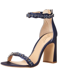 Jewel Badgley Mischka Women's Ornamented Sandal Heeled