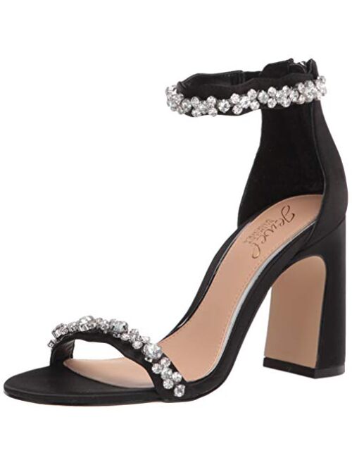 Jewel Badgley Mischka Women's Ornamented Sandal Heeled