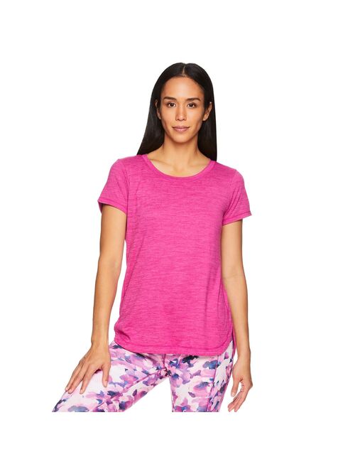 Women's Gaiam Breathe Moisture Wicking Yoga Tee