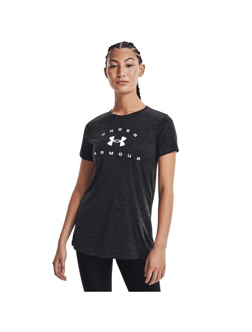 Women's Under Armour Tech™ Twist Arch Graphic Moisture Wicking Tee