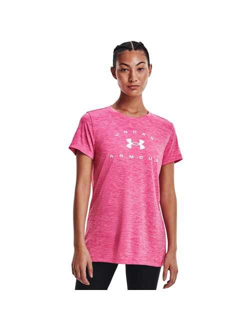 Women's Under Armour Tech™ Twist Arch Graphic Moisture Wicking Tee