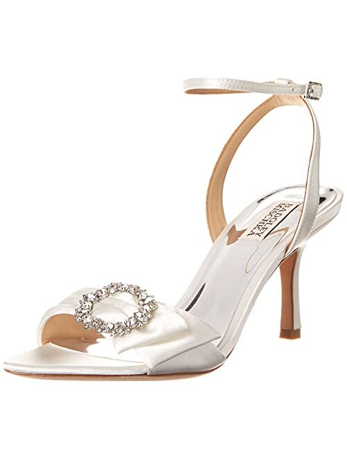 Badgley Mischka Women's Ankle-Strap Heeled Sandal