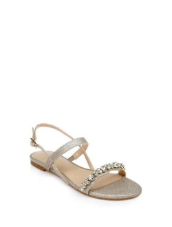 Jewel Badgley Mischka Women's Osmond Ornamented Sandal