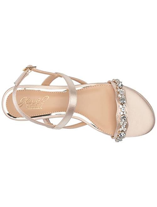 Jewel Badgley Mischka Women's Osmond Ornamented Sandal