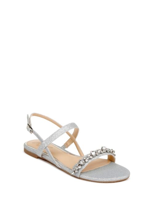 Jewel Badgley Mischka Women's Osmond Ornamented Sandal