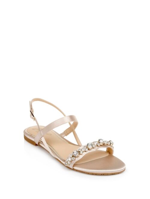 Jewel Badgley Mischka Women's Osmond Ornamented Sandal