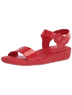 Women's Brite Jells Quarter Strap Wedge Sandal