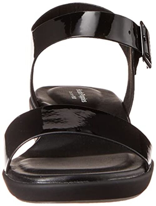 Hush Puppies Women's Brite Jells Quarter Strap Wedge Sandal