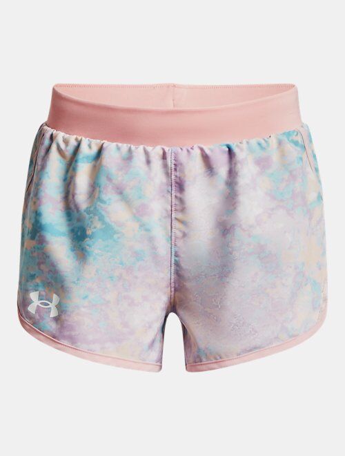 Under Armour Girls' UA Fly-By Printed Shorts