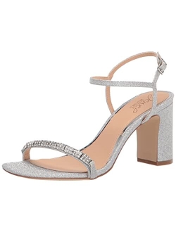 Jewel Badgley Mischka Women's Charlee Embellished Sandal