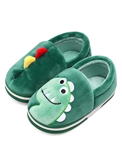 Centipede Demon Plush Warm Slippers for Girls Boys Kids Toddlers Winter Fur Lined Indoor House Home Shoes