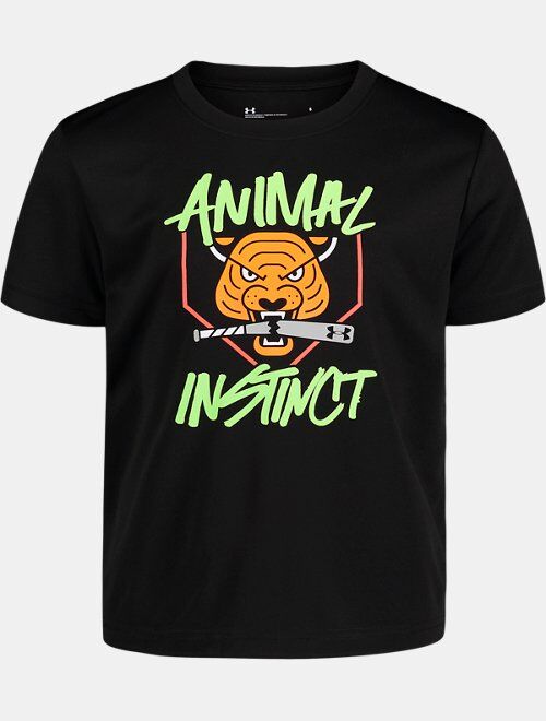 Under Armour Boys' Pre-School UA Animal Instinct Short Sleeve