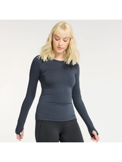 Women's FLX Balance Ribbed Moisture Wicking Crewneck Tee