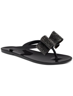 Madena Bow Jelly Sandals, Created for Macy's